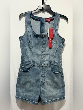 Guess Denim Stretch Romper / Sleeveless - Size M